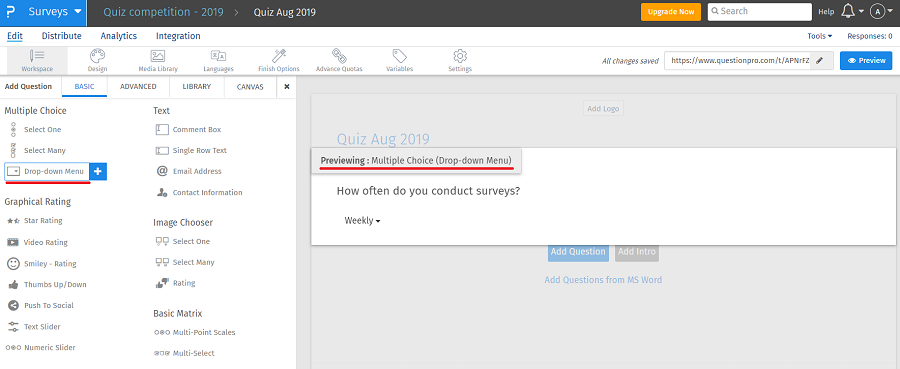 Survey Software Help Image