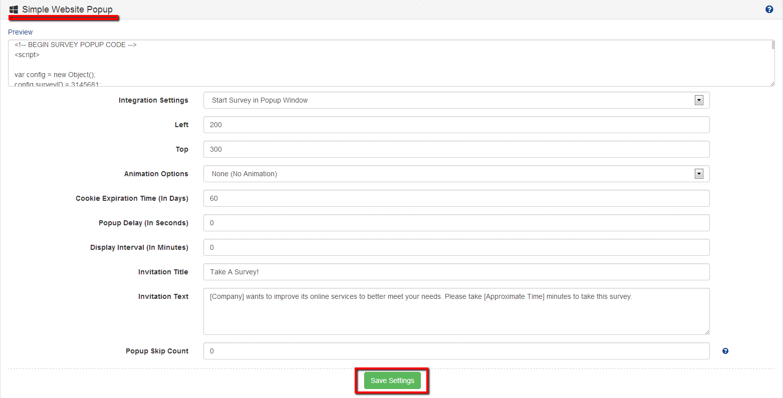 Survey Software Help Image